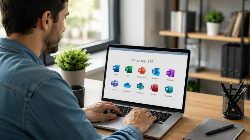 Savoir utiliser les application. microsoft office 365 pour windows