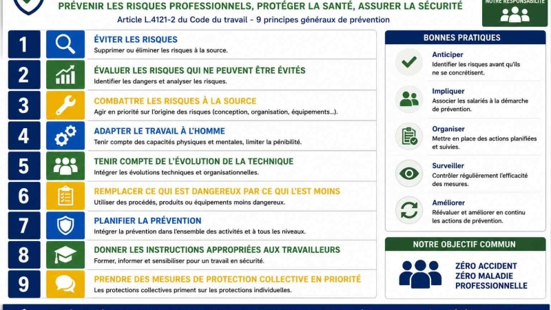 Les principes généraux de prévention