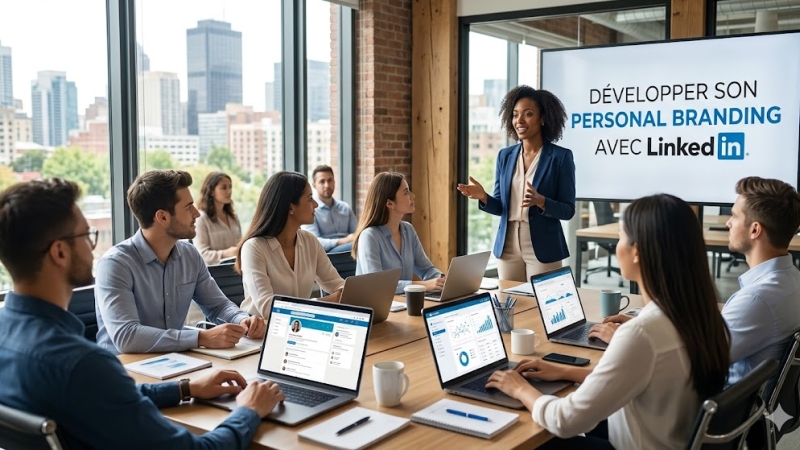 Développer son personal branding avec linkedin